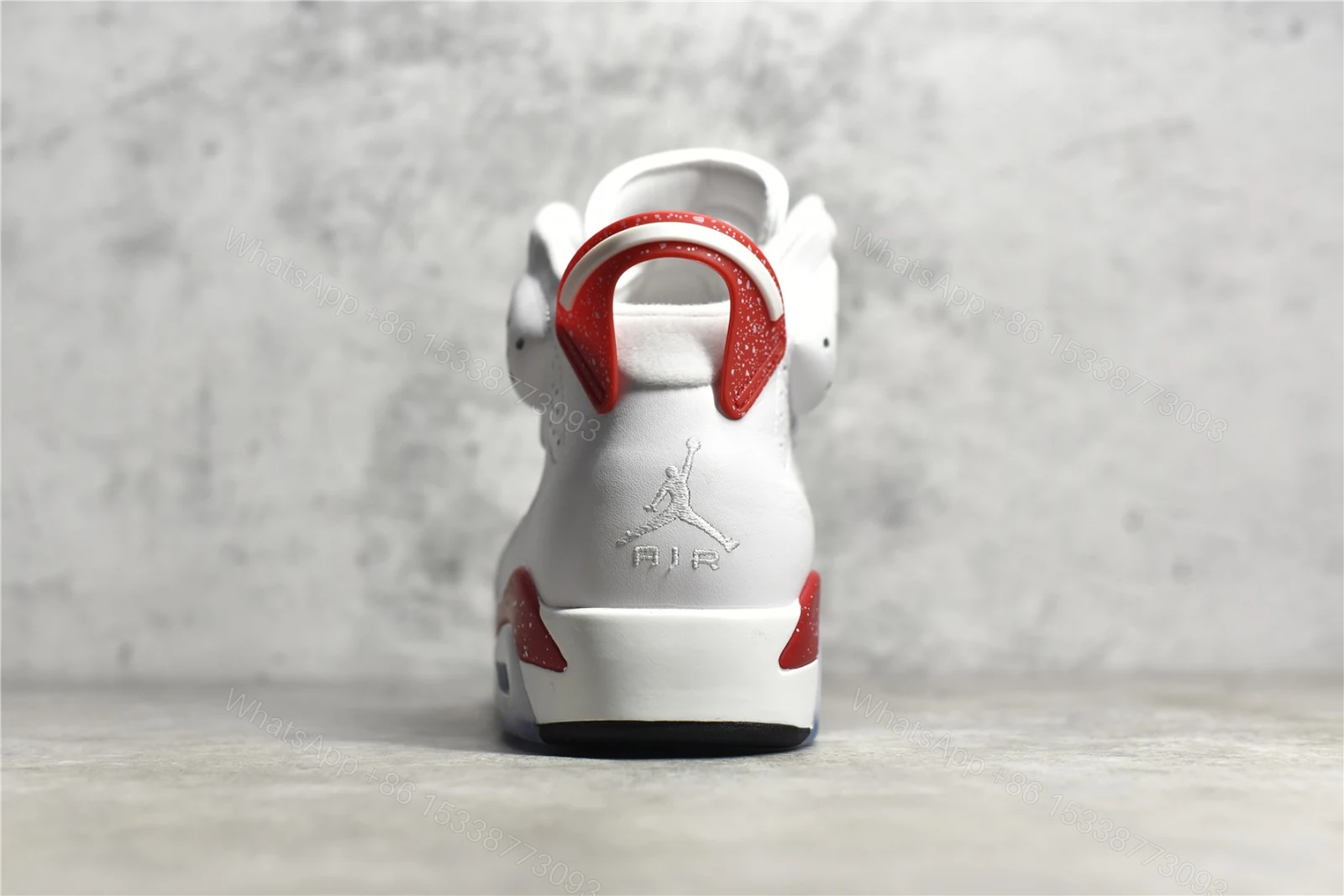 View 9 of Air Jordan 6 Retro Red Oreo Replica
