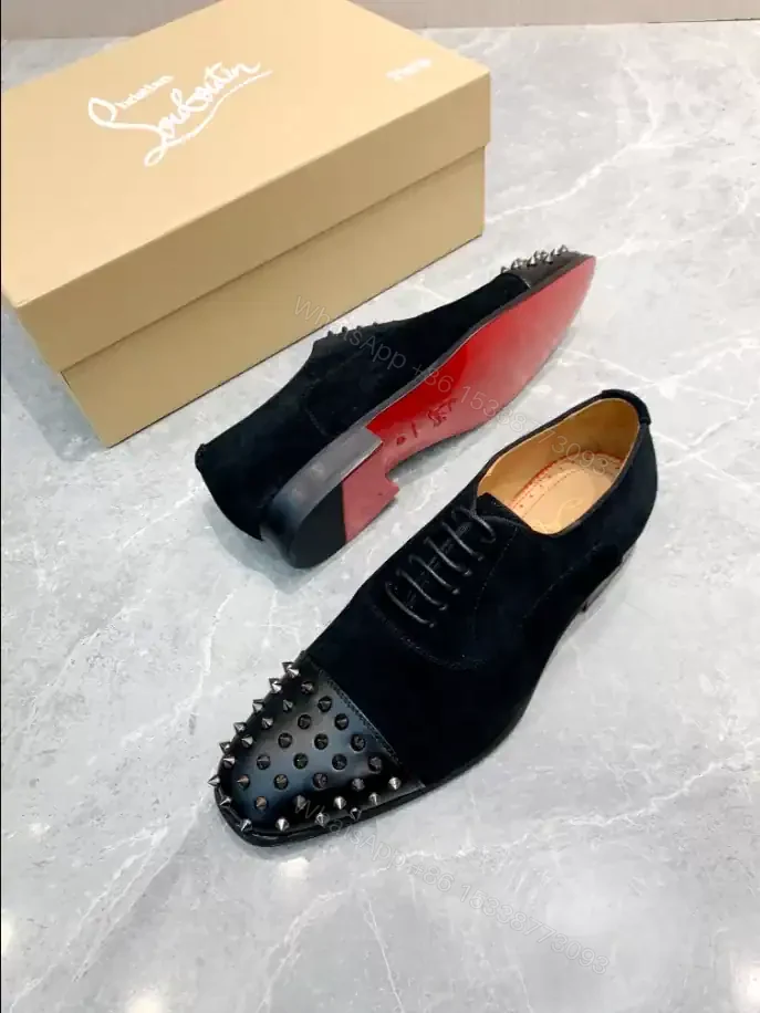 View 4 of CHRISTIAN LOUBOUTIN BLACK SUEDE – LDC021
