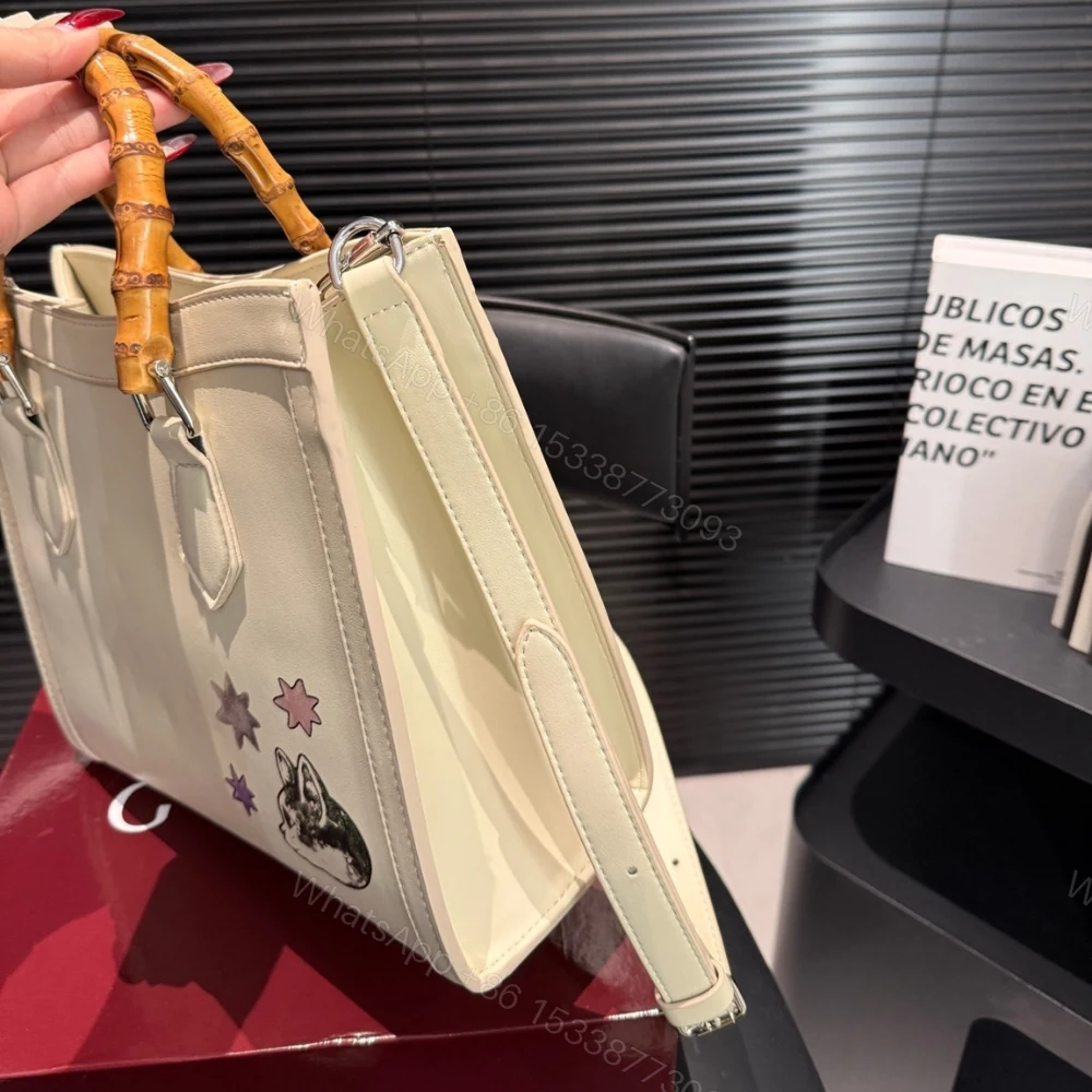 View 4 of Gucci Yuko Higuchi Diana Medium Tote Bag White 27Cm