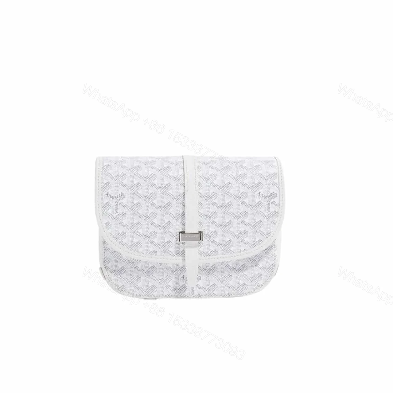 GOYARD BELVEDERE PM BAG WHITE 22CM BELVE3PMLTY50CG50P — view 1