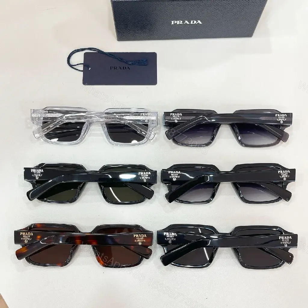 View 3 of Glossy Black Rectangle Sunglasses - Luxe Minimalism, All-Day Comfort