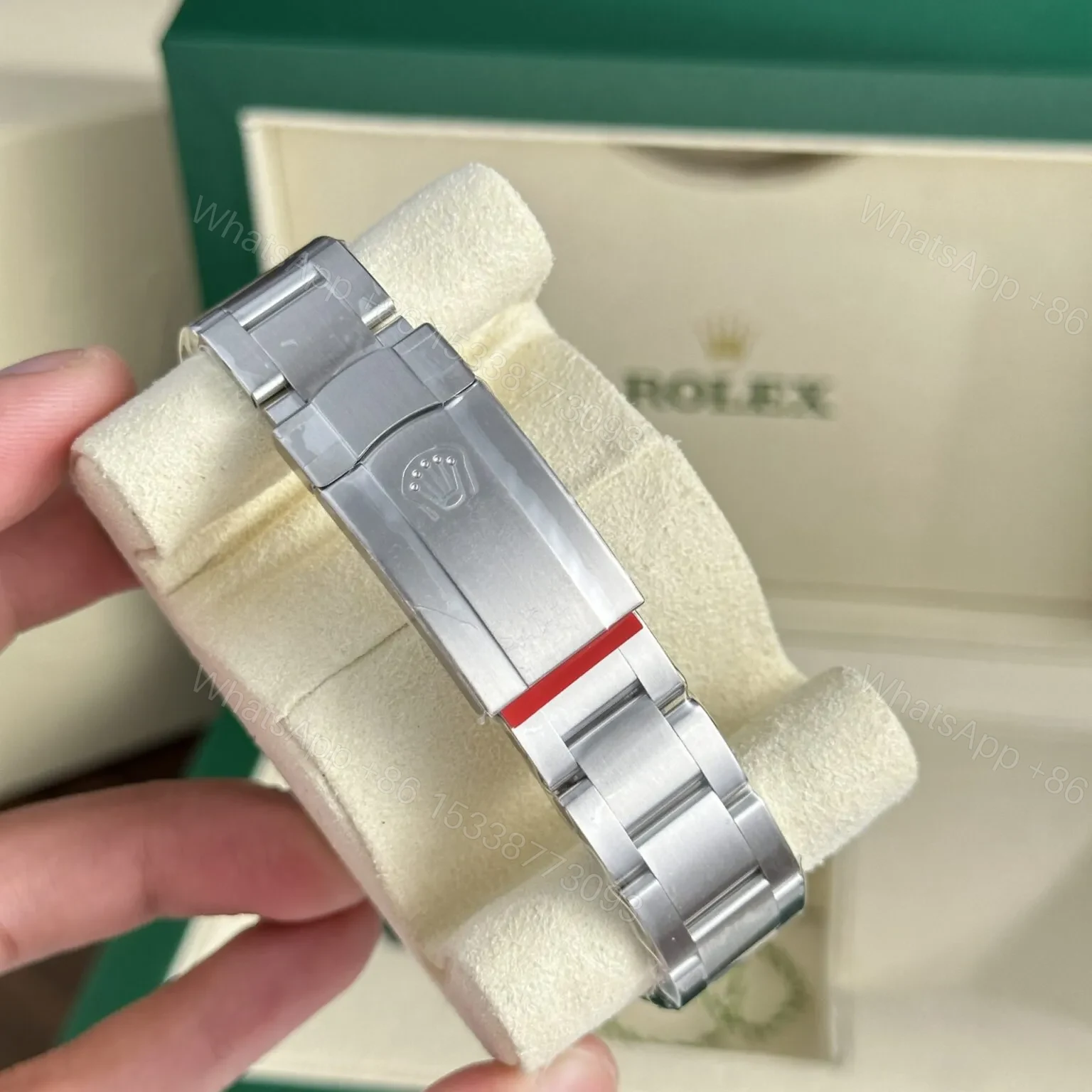 View 10 of Replica Rolex Oyster Perpetual Yellow Dial 124300 41 mm
