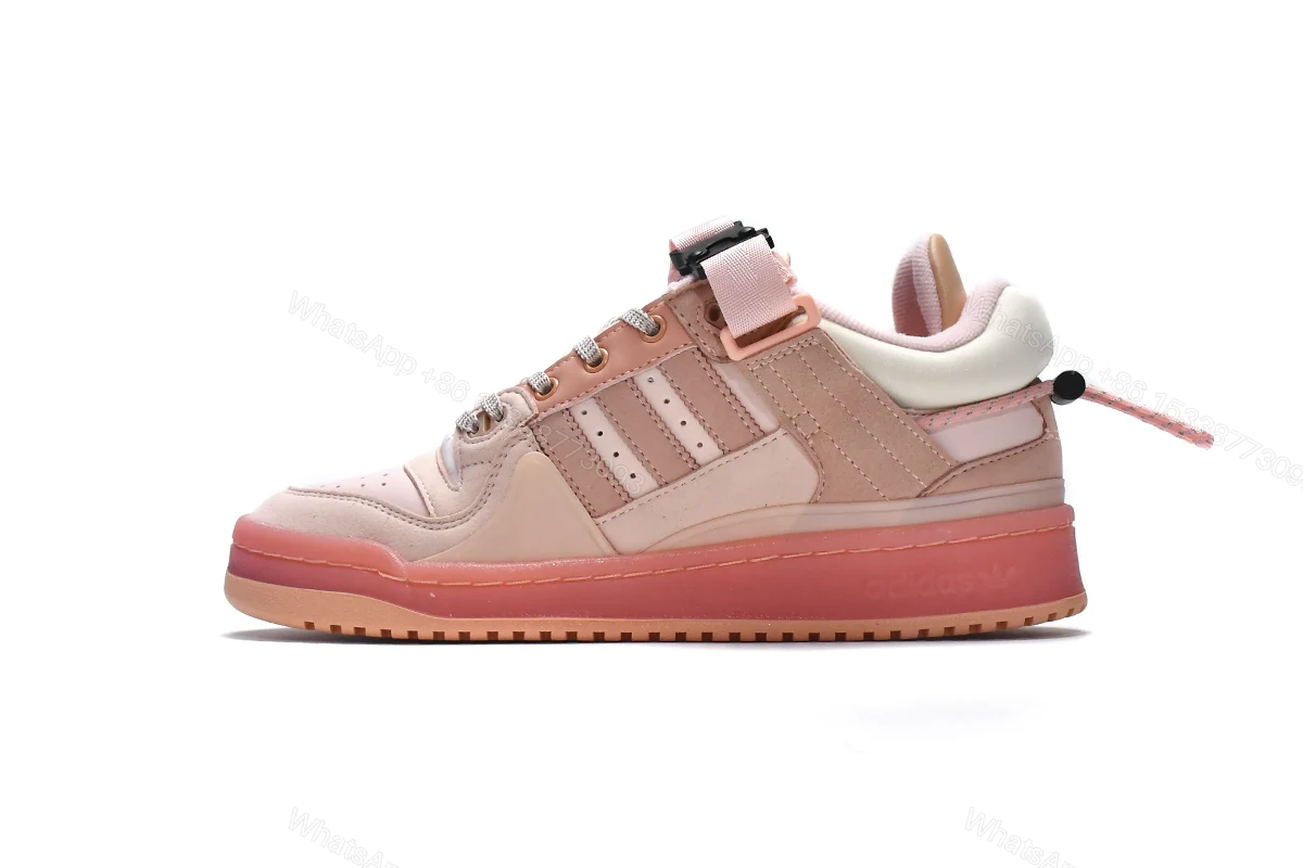 View 15 of adidas Bad Bunny Forum Low Pink Easter Egg GW0265