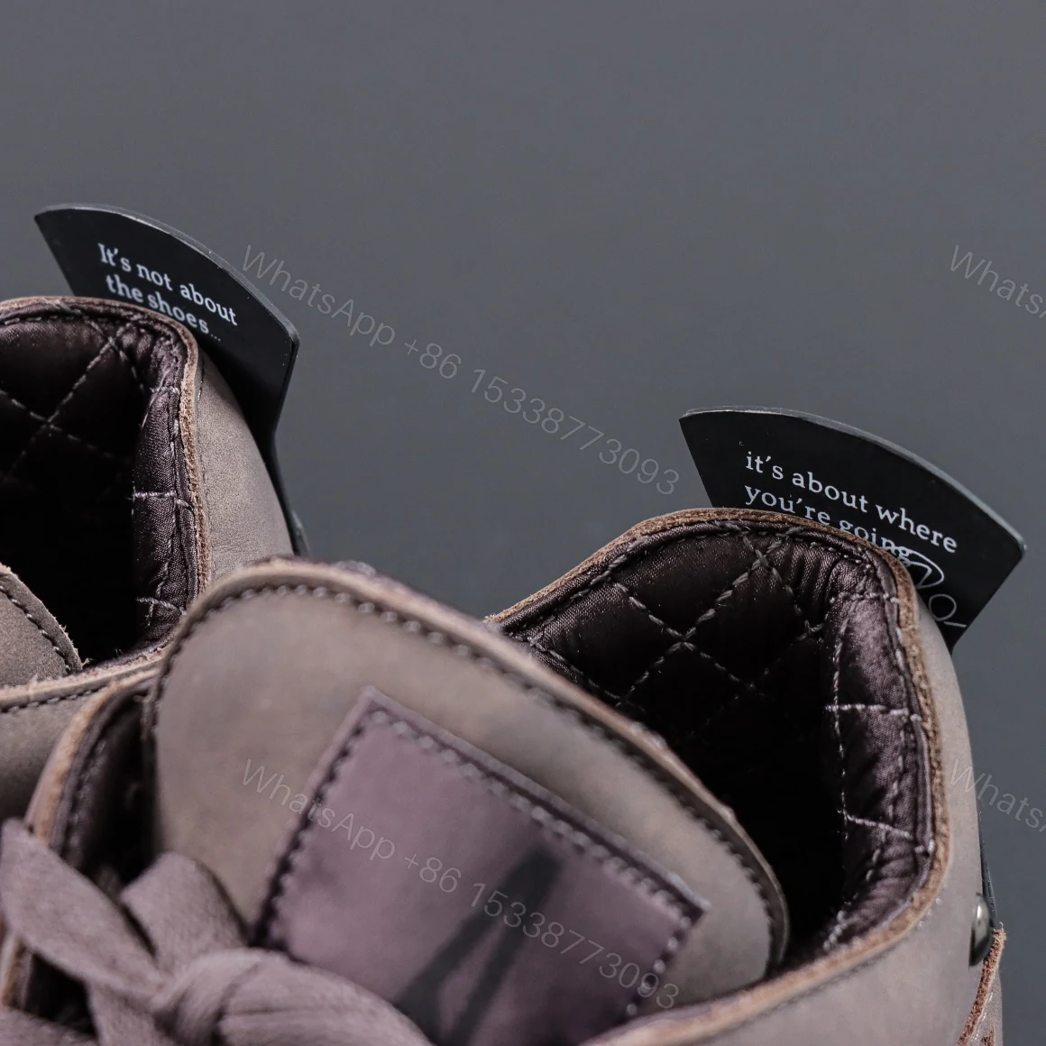 View 4 of Air Jordan 4 Retro x A Ma Maniére “Violet Ore” Reps