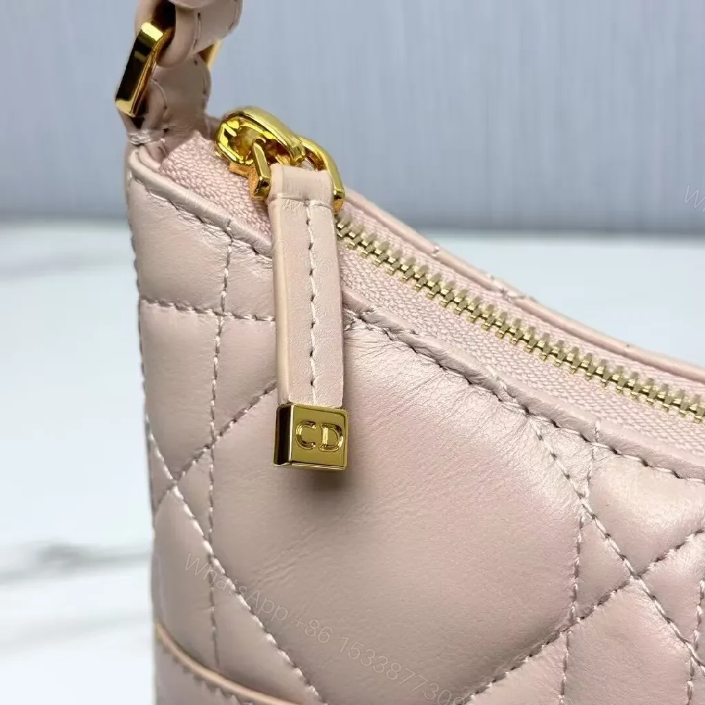 View 5 of Pastel Quilted Mini Bag with Chain-Handle, Luxe Everyday Style