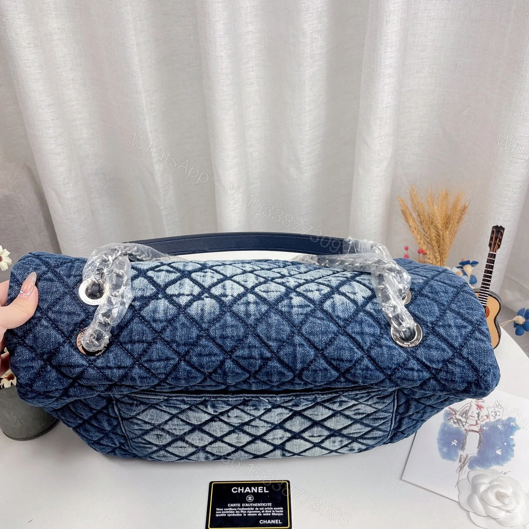 View 4 of Chanel Jumbo Classic Flap Tote Bag