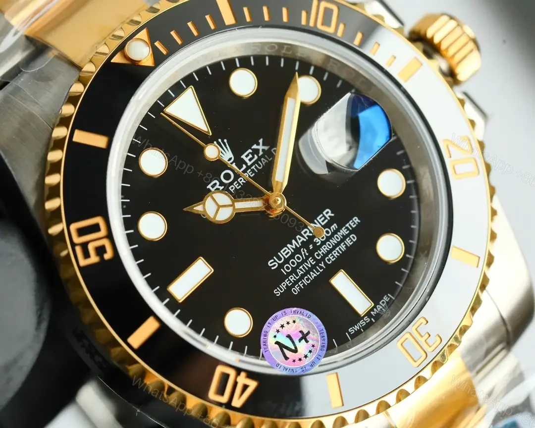 View 5 of Rolex Submariner 41mm Steel Yellow Gold Oyster Bracelet Premium Edition 126613LN
