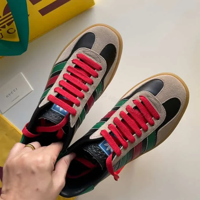 View 4 of Gucci x Adidas men’s Gazelle Sneaker – GC130