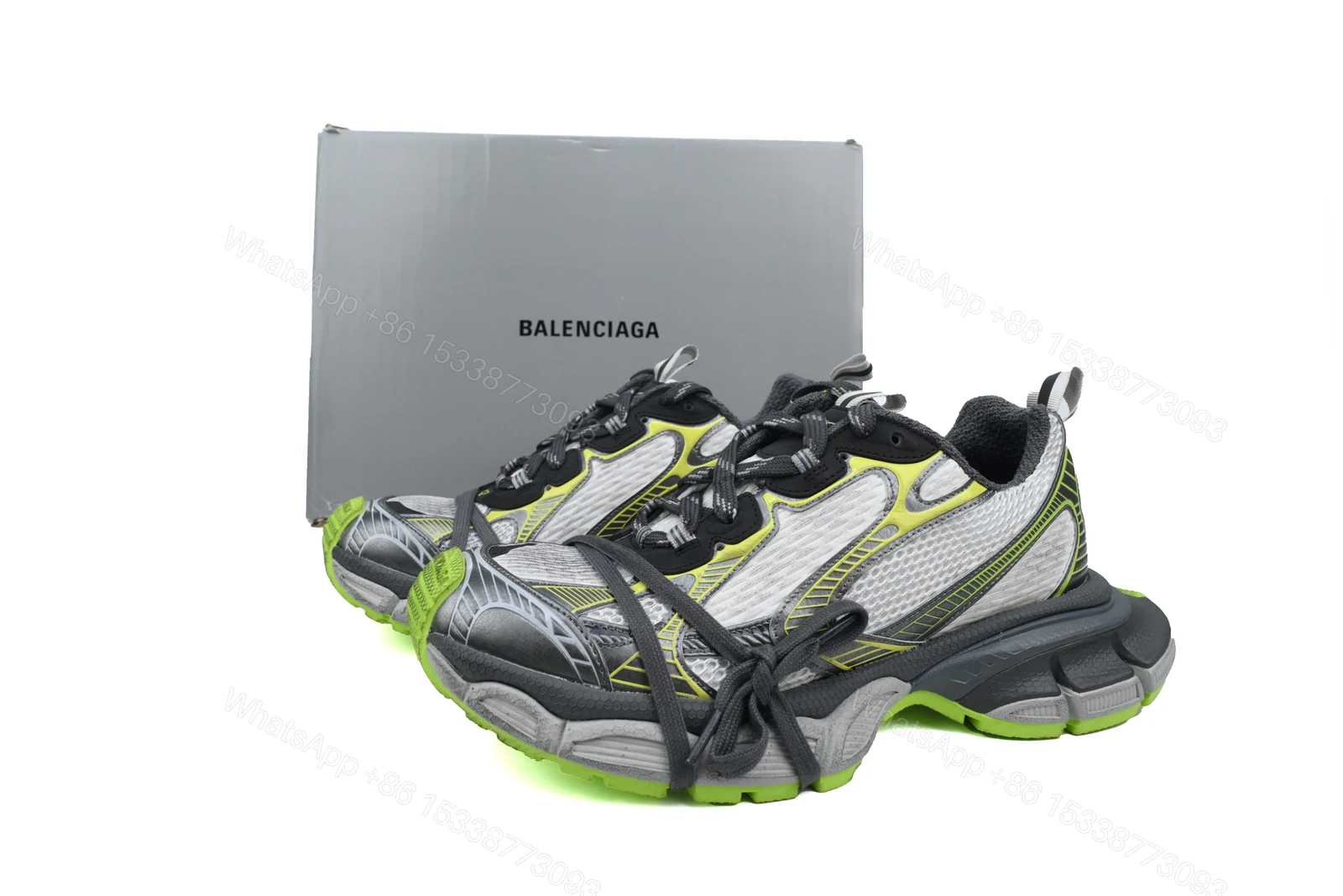 View 8 of Balenciaga Grey Green 734734 W3XL5 9237