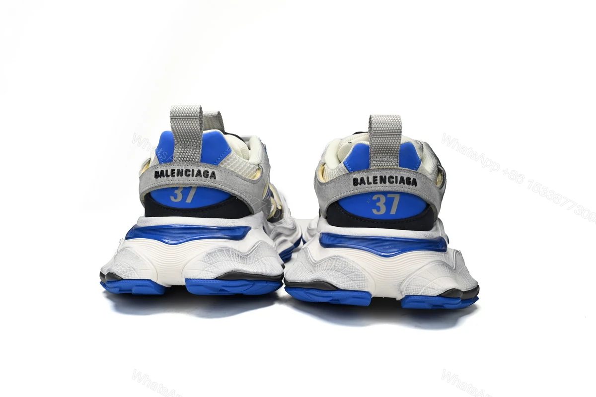 View 3 of Balenciaga CARGO Sneaker Black White And Blue 784339-W2MV6-0328