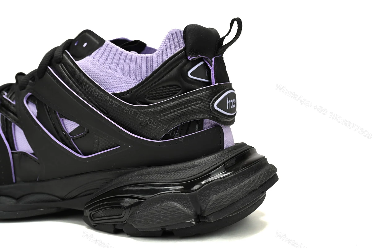 View 8 of Balenciaga Track Black Rice Black Purple 736328 W3SKC 1058