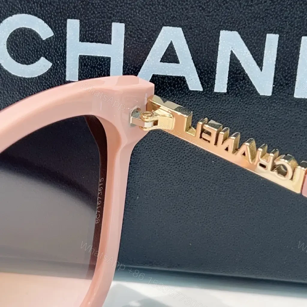 View 8 of Grayscale Sunglasses: Cat-Eye Square, Gold Bridge, Gradient Lenses