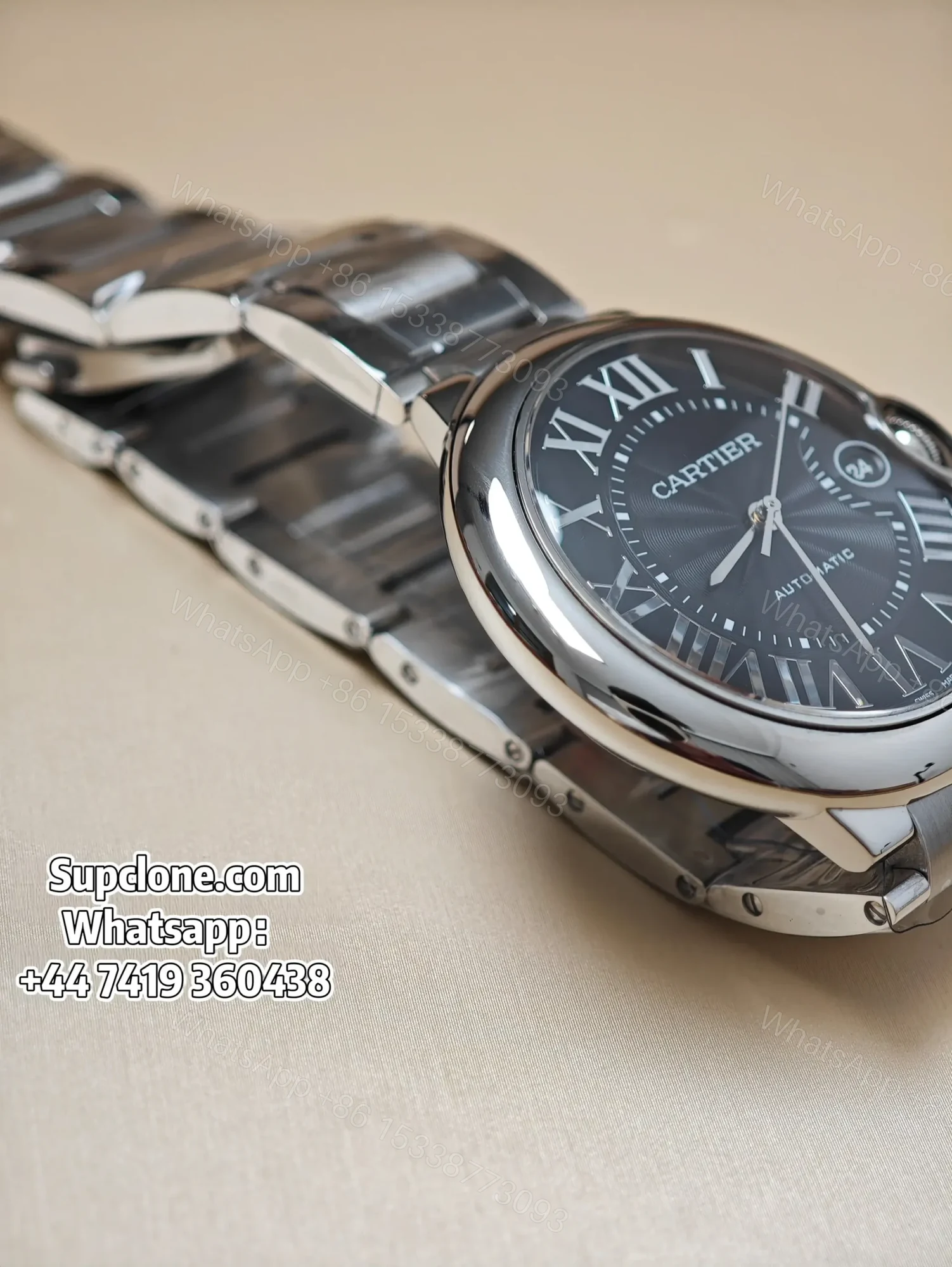 View 10 of Cartier Ballon Bleu WSBB0060 42mm Super Clone Grey Dial