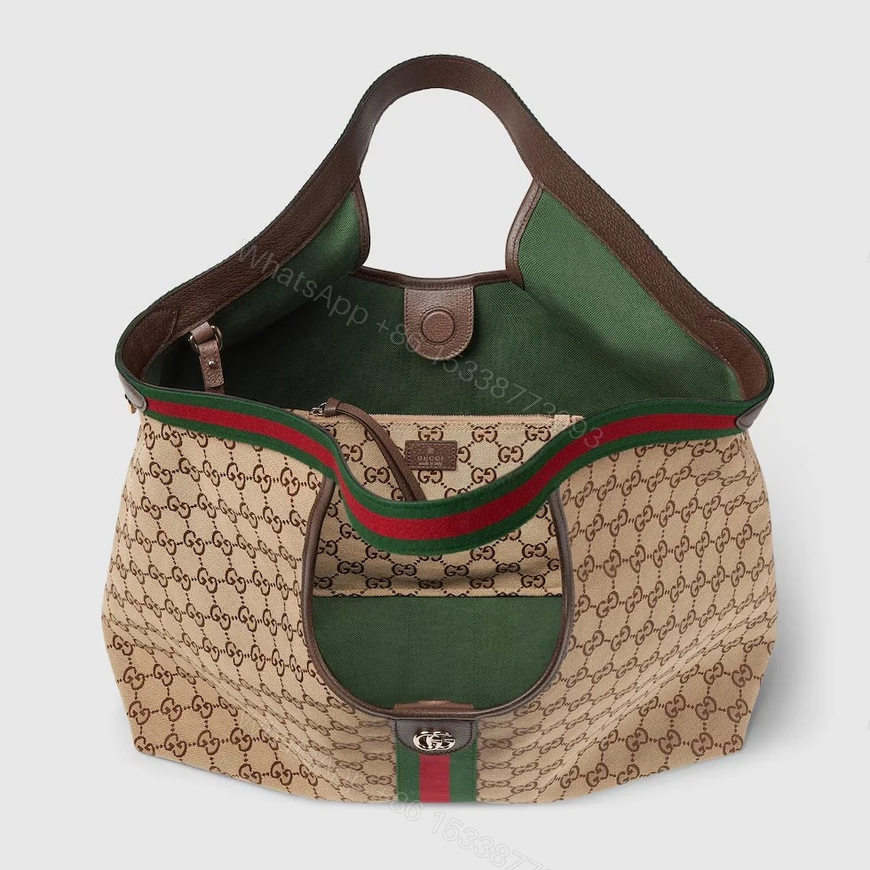 Gucci Giglio large tote bag in beige — view 2