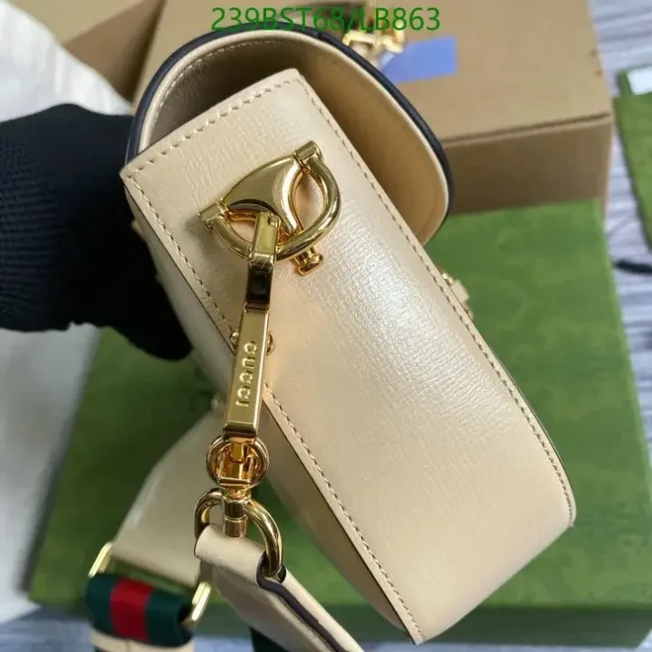 View 22 of Stylish Replica Gucci Brown Horsebit 1955 Bag 1:1 LB8635