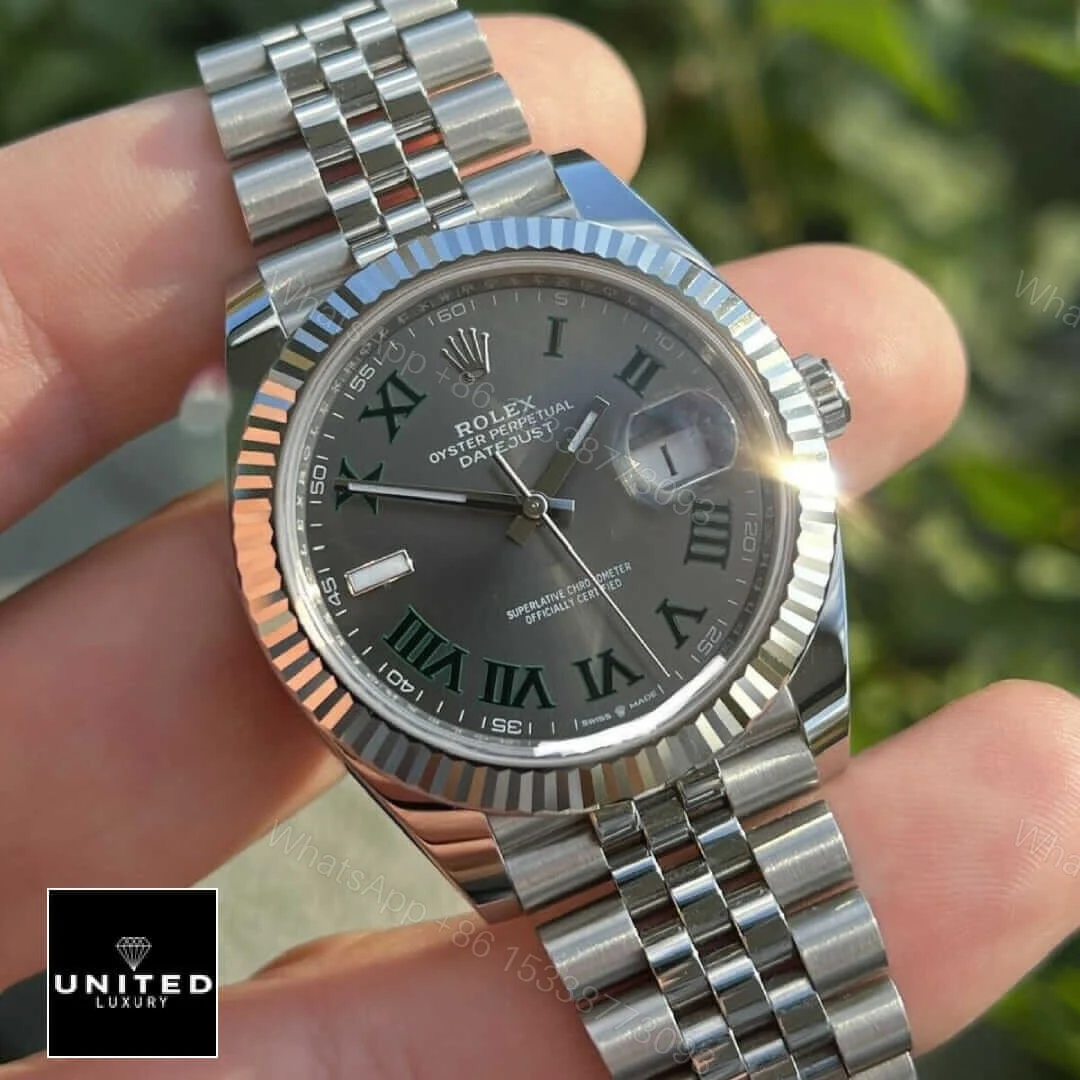 View 7 of Rolex Wimbledon 126334-0022 Jubilee Replica