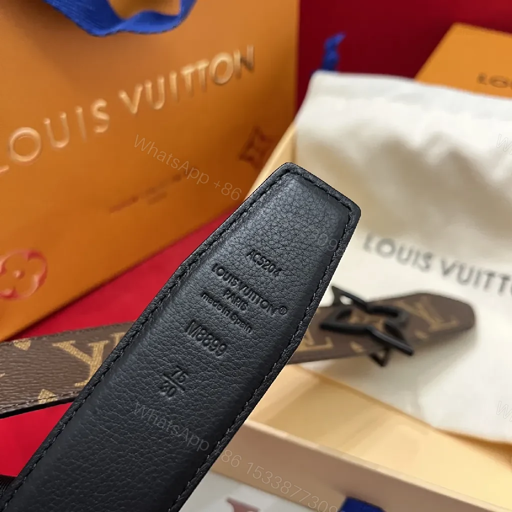 View 8 of Monogram Canvas Belt - Ultra Luxe, Premium Hardware, Everyday