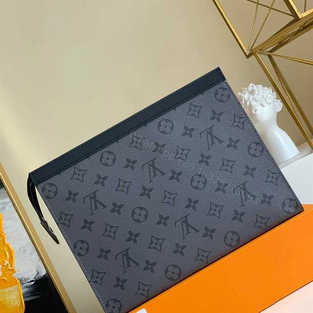 View 7 of LOUIS VUITTON POCHETTE VOYAGE MM MONOGRAM ECLIPSE CANVAS M69535