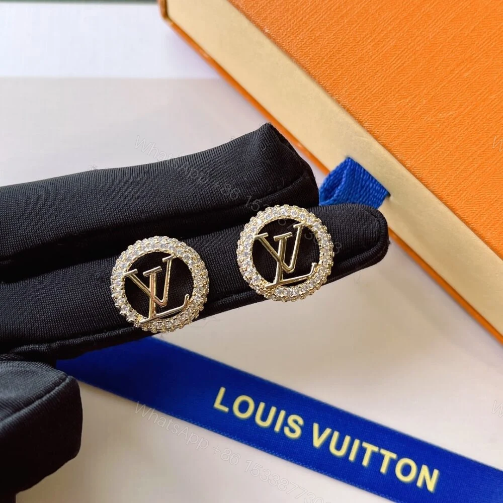 View 2 of Louis Vuitton Louise By Night Earrings Gold M00757