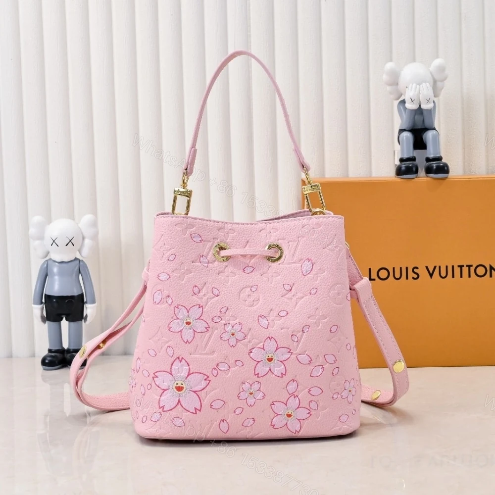 View 6 of LOUIS VUITTON X MURAKAMI CHERRY BLOSSOM NEONOE BB PINK 20CM M13676