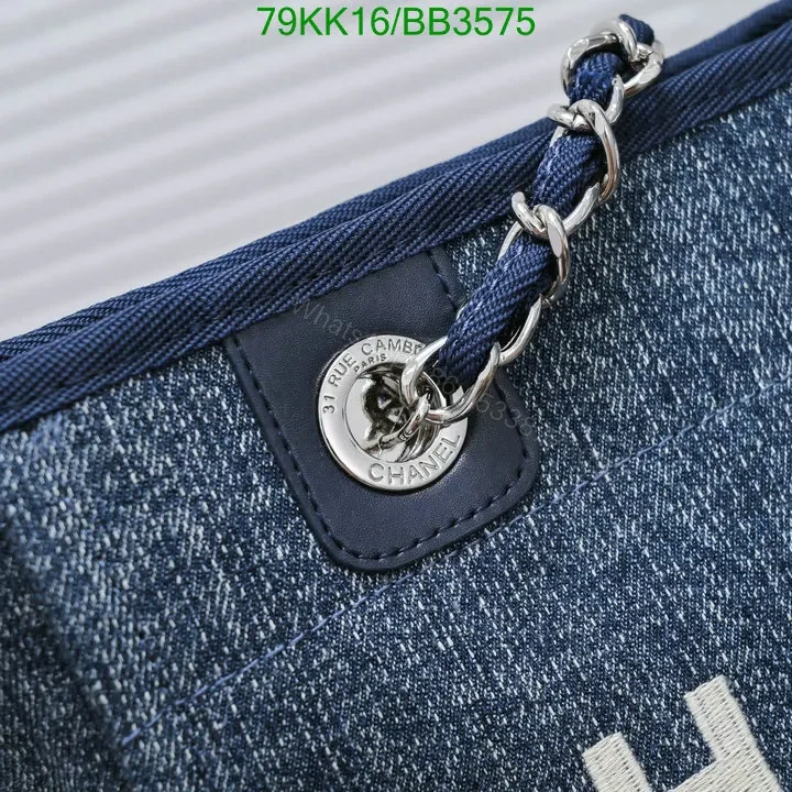 View 17 of Chanel Deauville Chain Black Tote Bag QL854 – Trendy and Functional