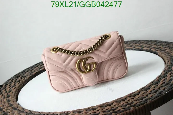 View 27 of Mini Gucci GG Marmont Bag in Red Matelassé Leather 768543
