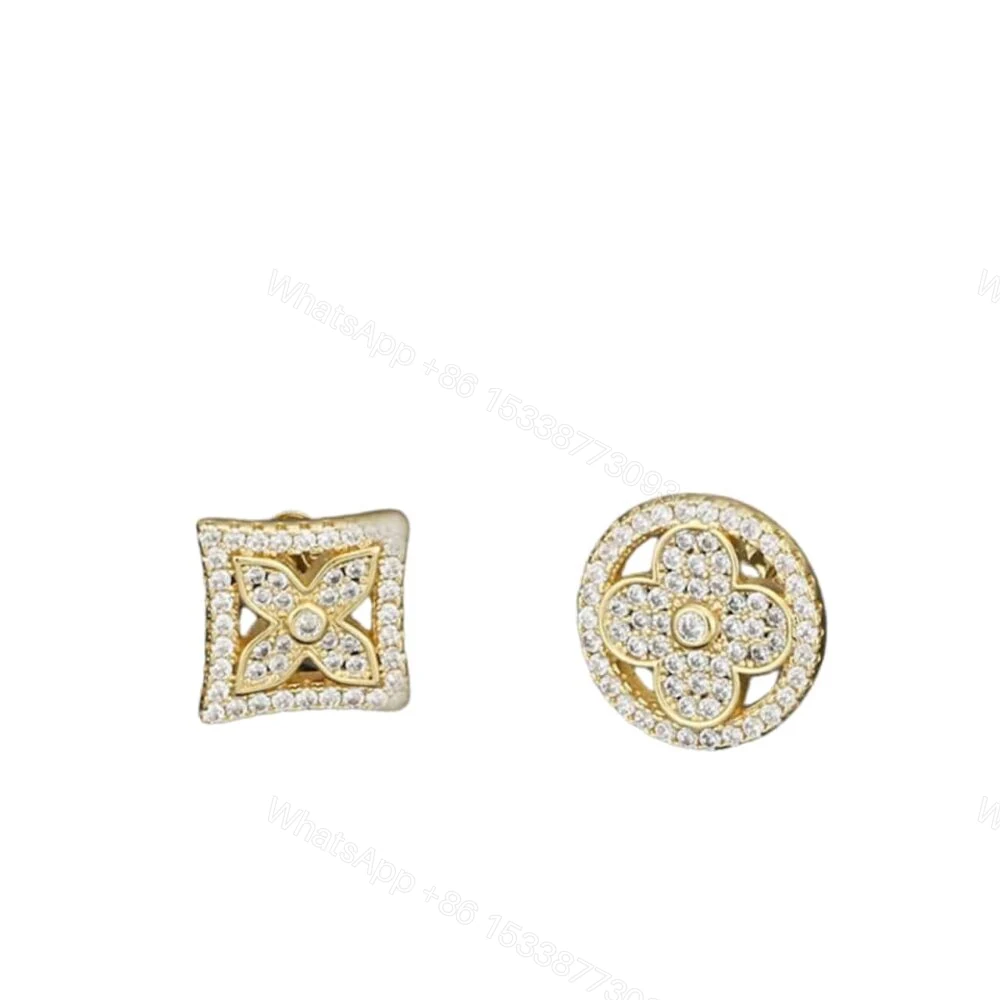 Louis Vuitton Idylle Blossom Stud Earrings Gold And Diamonds — view 1