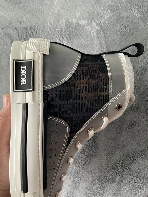 Dior B23 Oblique Black Rainbow — view 2