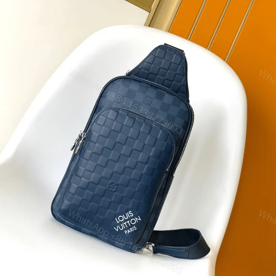 Louis Vuitton LV Avenue Men’s Handbag Replica Checkerboard Pattern 20x31x7cm — view 1