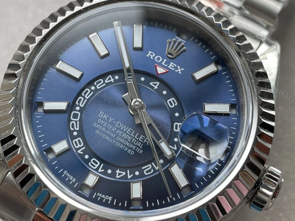 View 4 of Noob FACTORY 1:1 Rolex Sky-Dweller 326935 SS Blue Dial