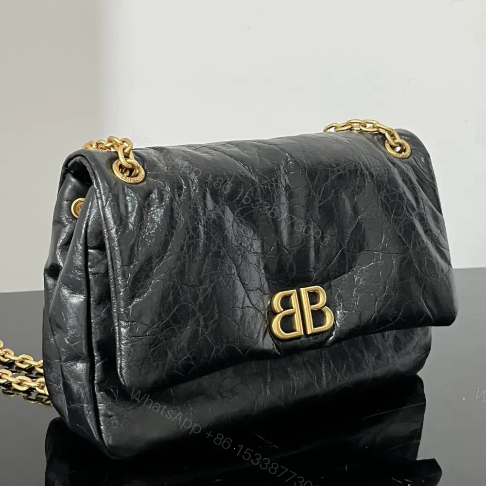 View 4 of 高仿Balenciaga*Monaco系列單肩包XS