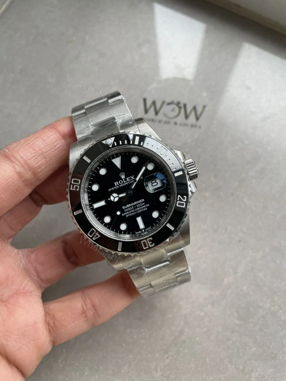 VSF FACTORY 1:1 Rolex SUBMARINER SUB DATE SUBMARINER 41MM 126610 LN BEST EDITION BLACK CERAMIC 904L STEEL VS3235 — view 1
