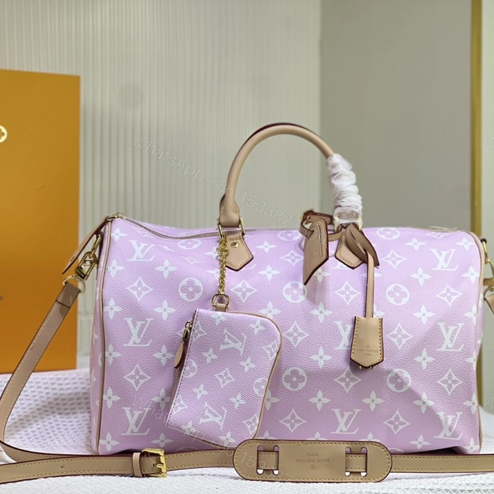 View 2 of Louis Vuitton Speedy P9 Bandoulière 25 Pink 40Cm