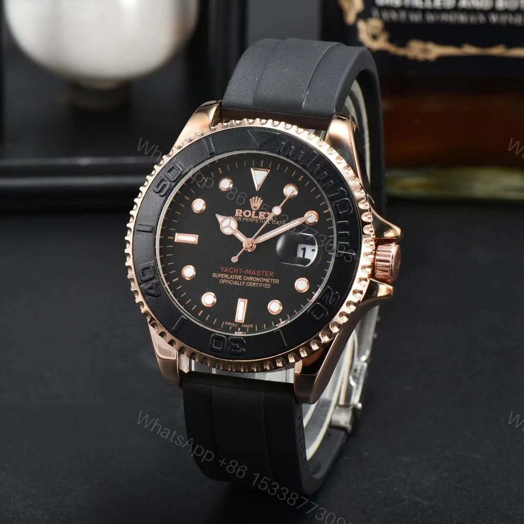 View 2 of FIRST COPY Rolex Oyster perpetual Yach Master Battery Watch