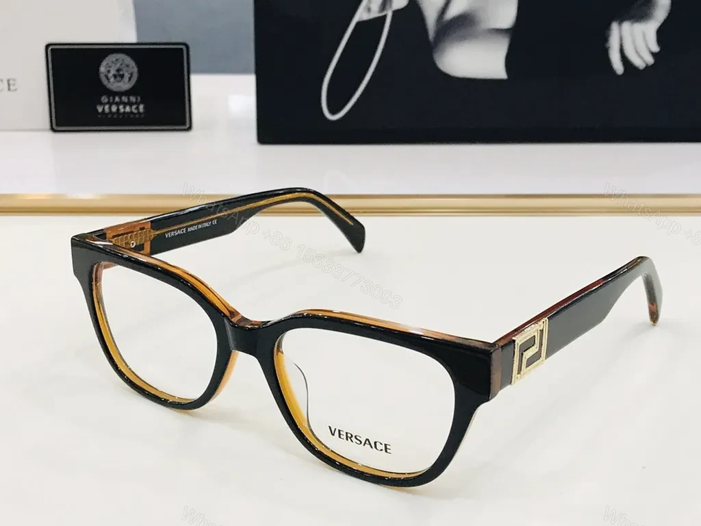 View 4 of Chic Black Acetate Versace Eyewear: Allâ€‘Day Confidence