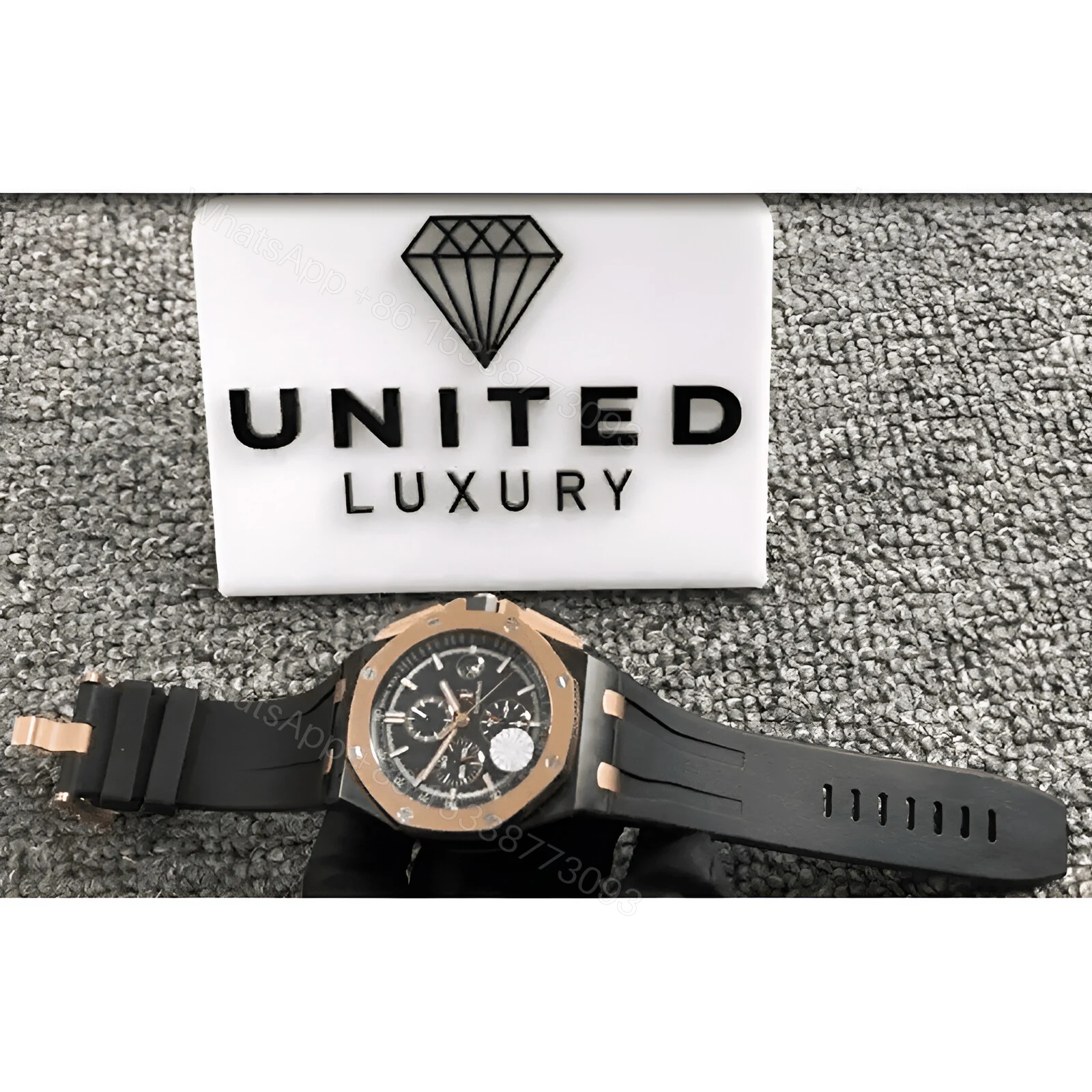 View 5 of Audemars Piguet Royal Oak Offshore 26406FR.00.002CA.01 Replica