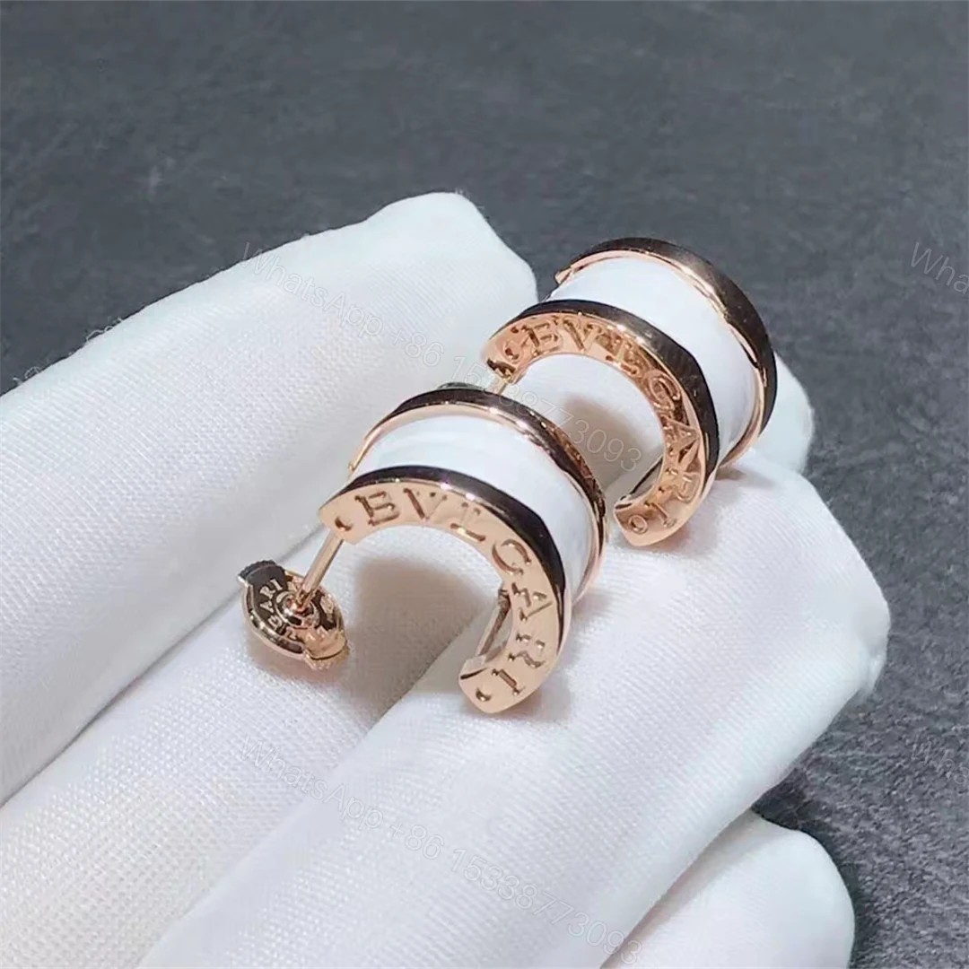 View 5 of Bulgari B.zero1 Earrings White Ceramic