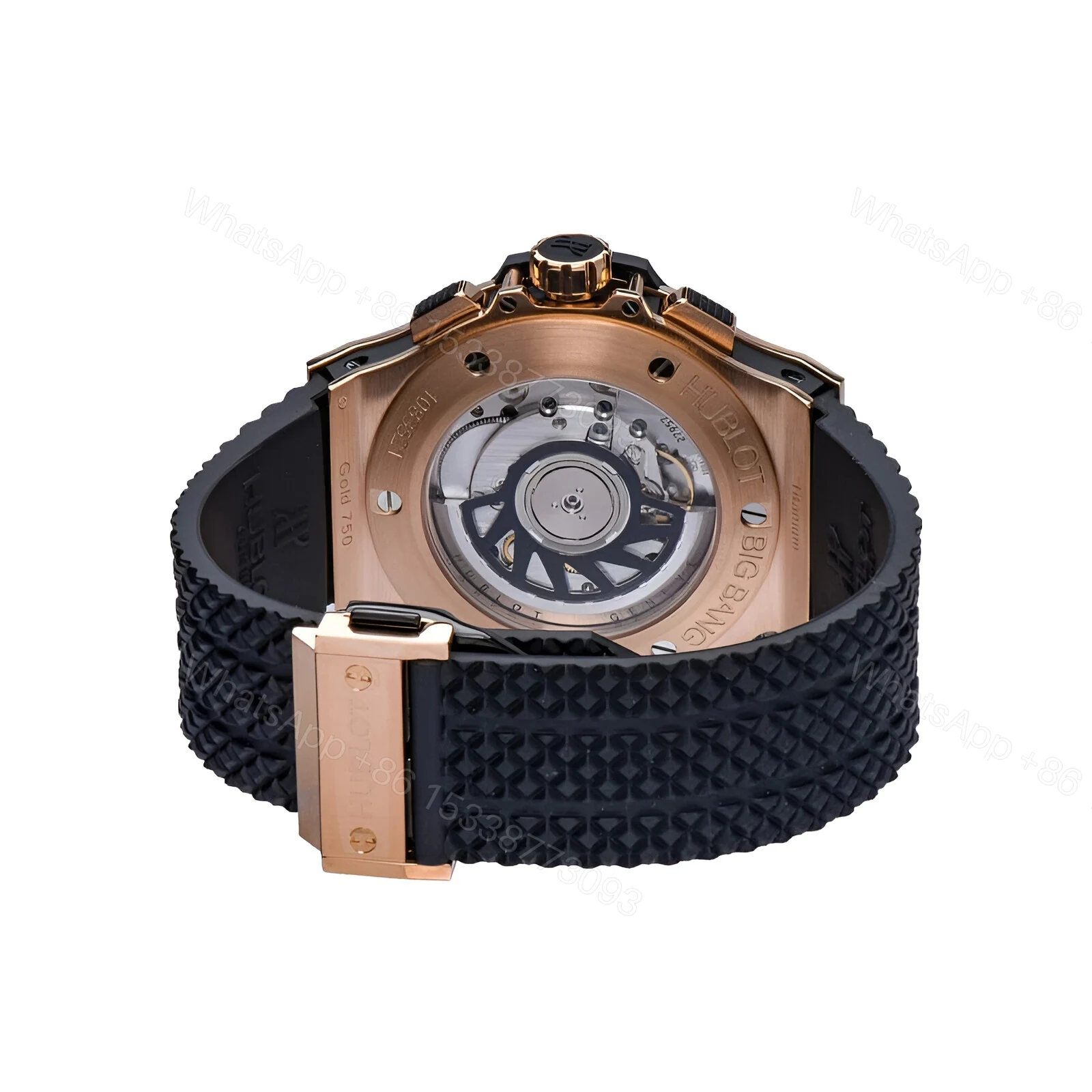 View 4 of Hublot With Diamond Replica