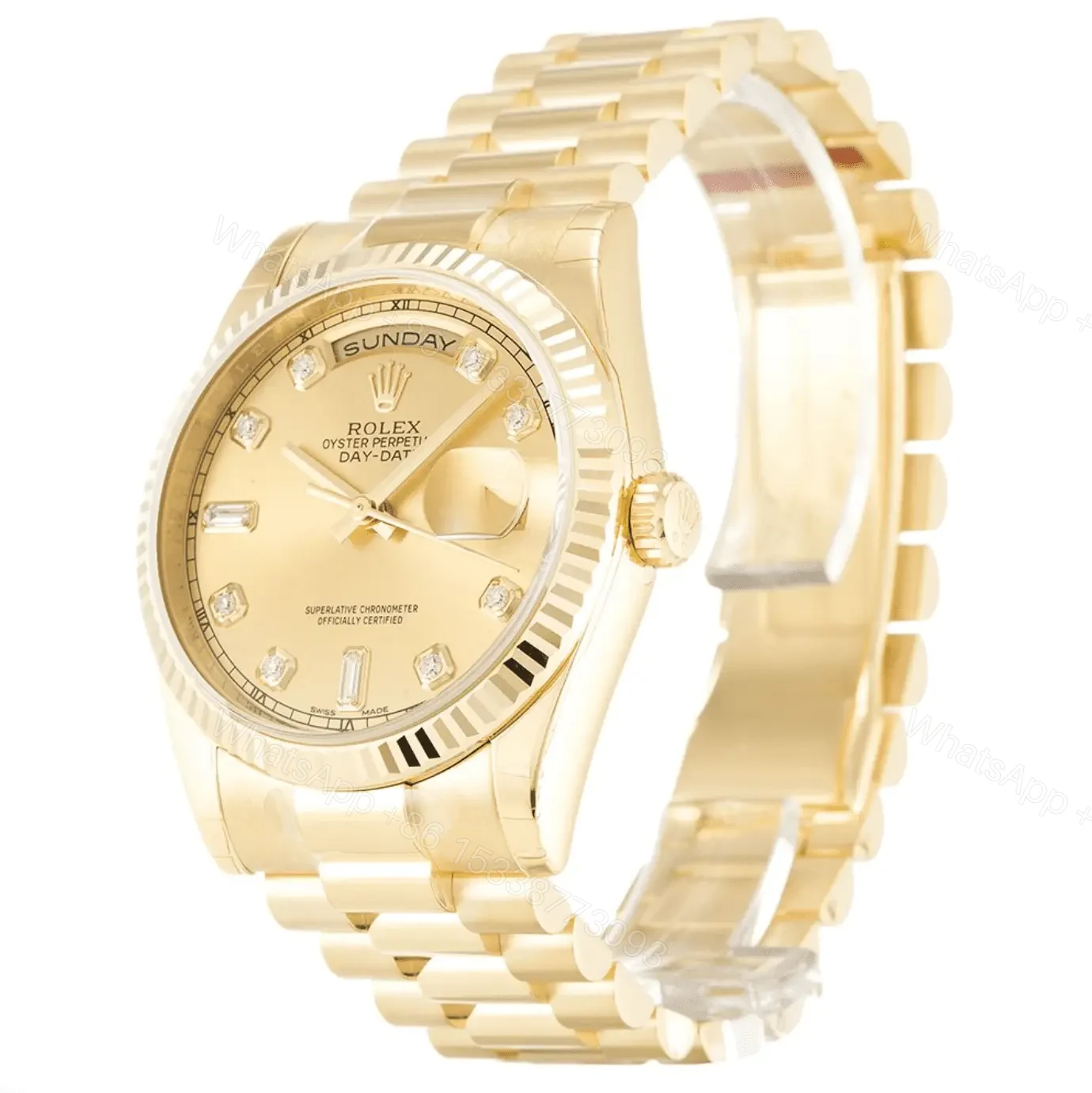 View 2 of Rolex Day-Date Full Gold Replica