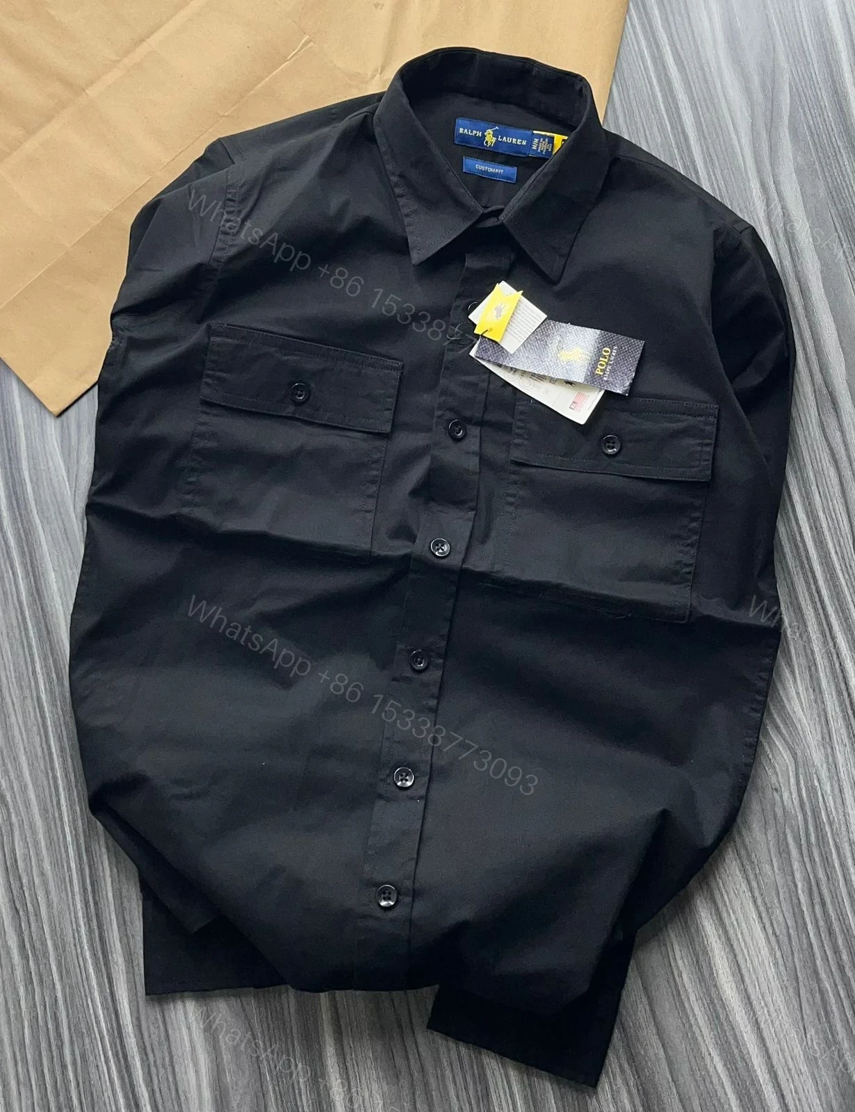View 2 of FIRST COPY RALPH LAUREN DOUBLE POCKET CARGO SHIRT