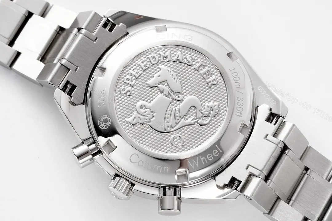 View 8 of Omega Speedmaster Professional 326.32.40.50.06.001 Multifunction Chronograph Watch Grey Dial Stainless Steel Bracelet