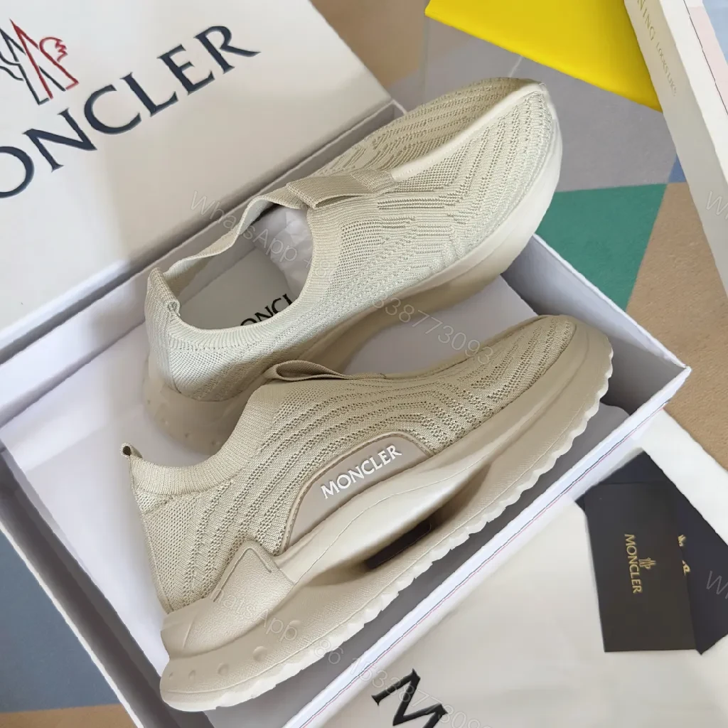 View 7 of Neutral Knit Luxe Sneakers: Light Weight, All-Day Comfort