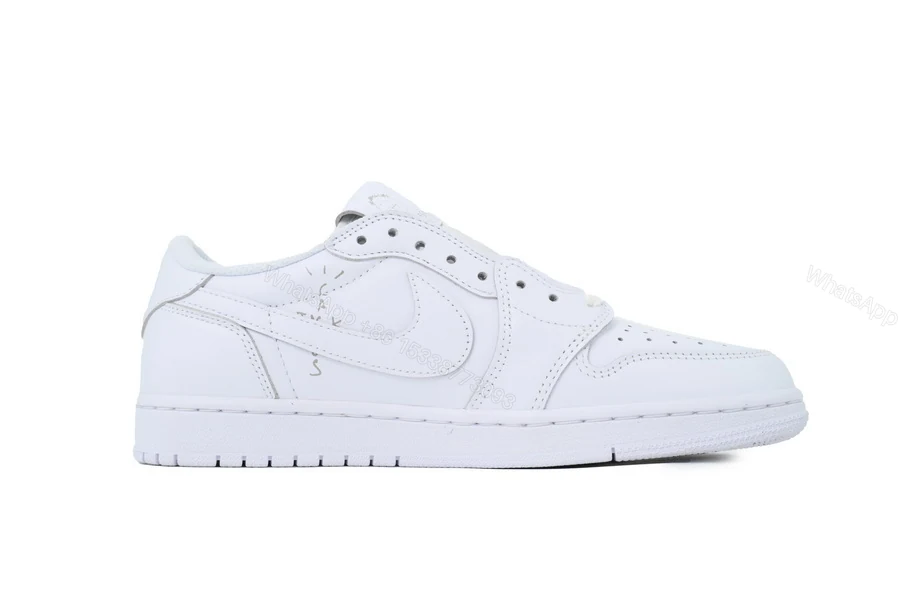 Travis Scott x Air Jordan 1 Retro Low OG SP 'Michael Rubin White ' TD1228-111 — view 2
