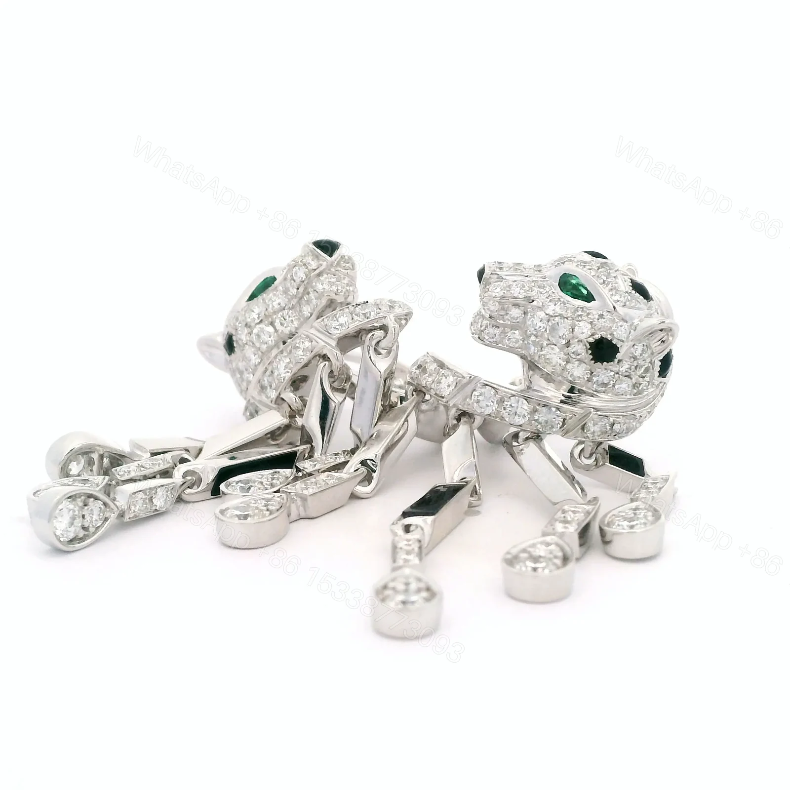 View 6 of Cartier Panthere Earrings