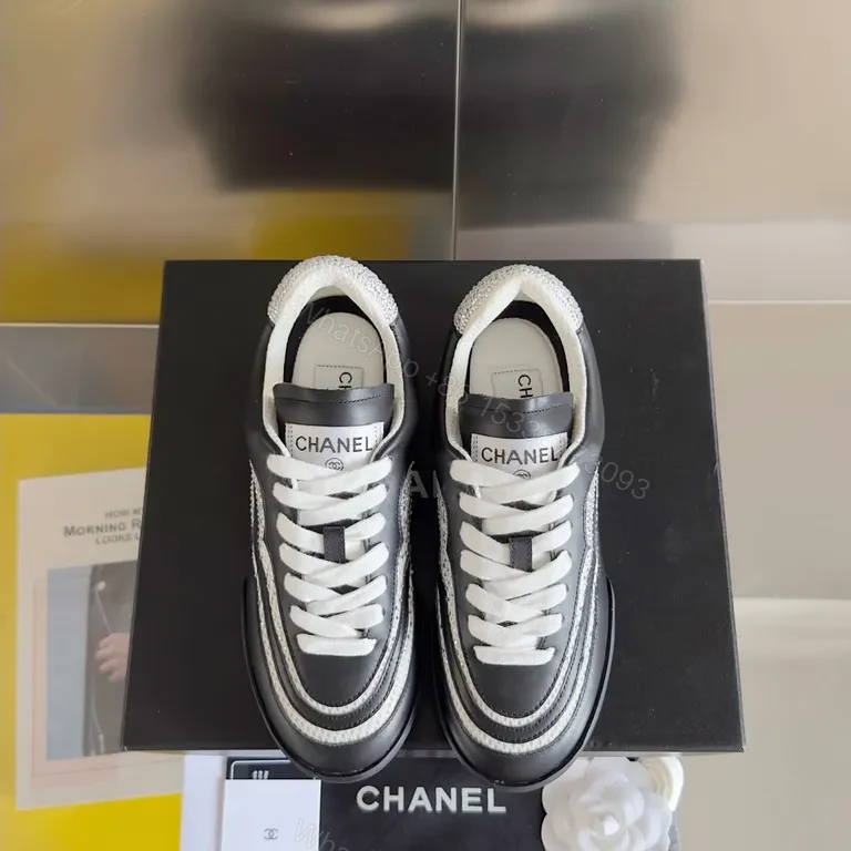 Chanel-Inspired Luxury Sneakers: Premium Comfort & Style — view 1