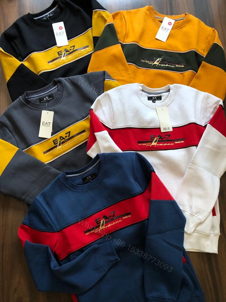 View 8 of First Copy Armani Premium Quality Round Neck Sweatshirt