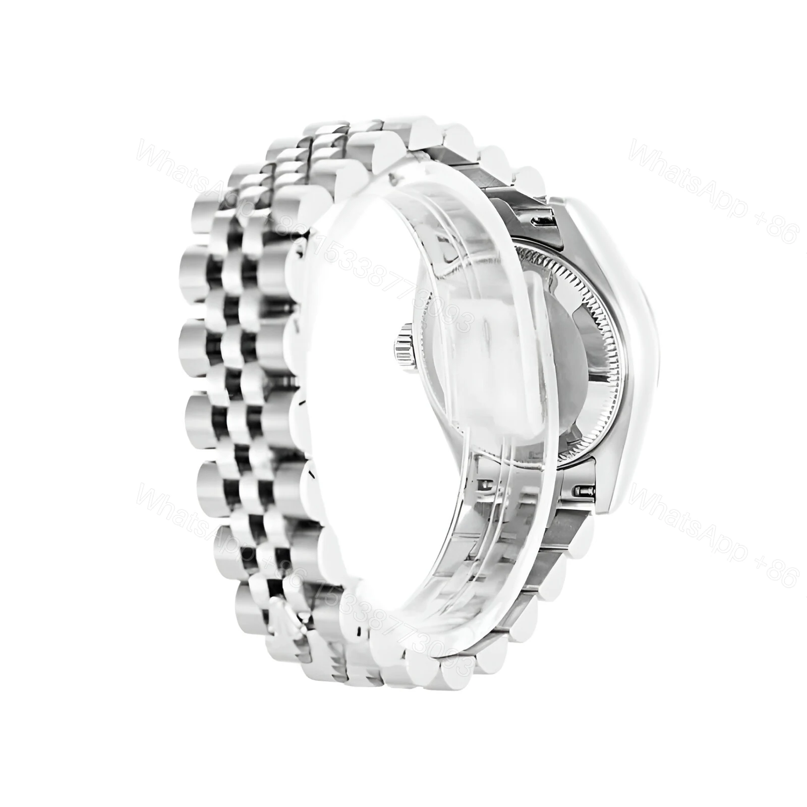 View 3 of Rolex Datejust 179174 White Roman Numeral Dial Replica