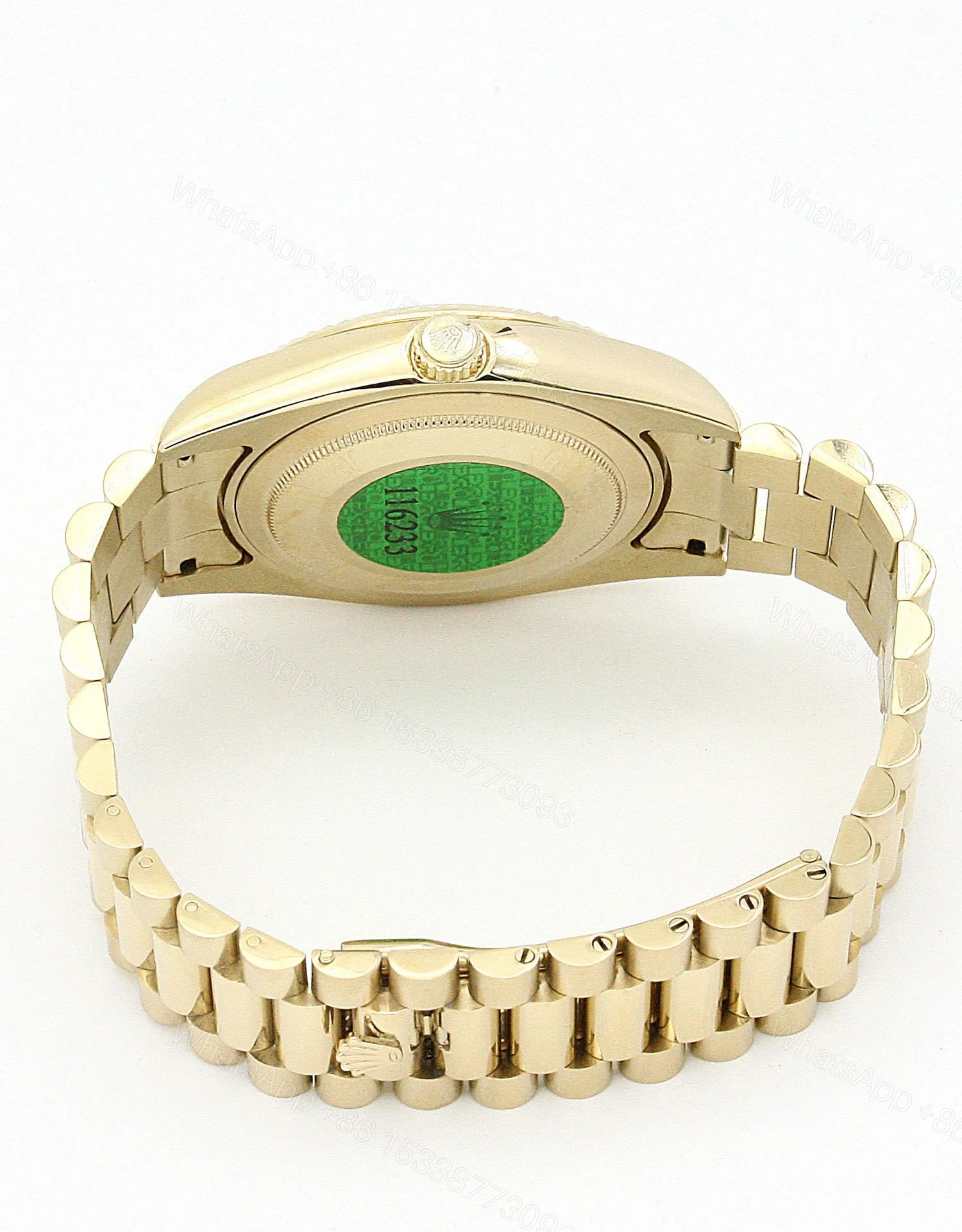 View 4 of Replica Rolex Day-Date II Gold Dial 218238 40 mm