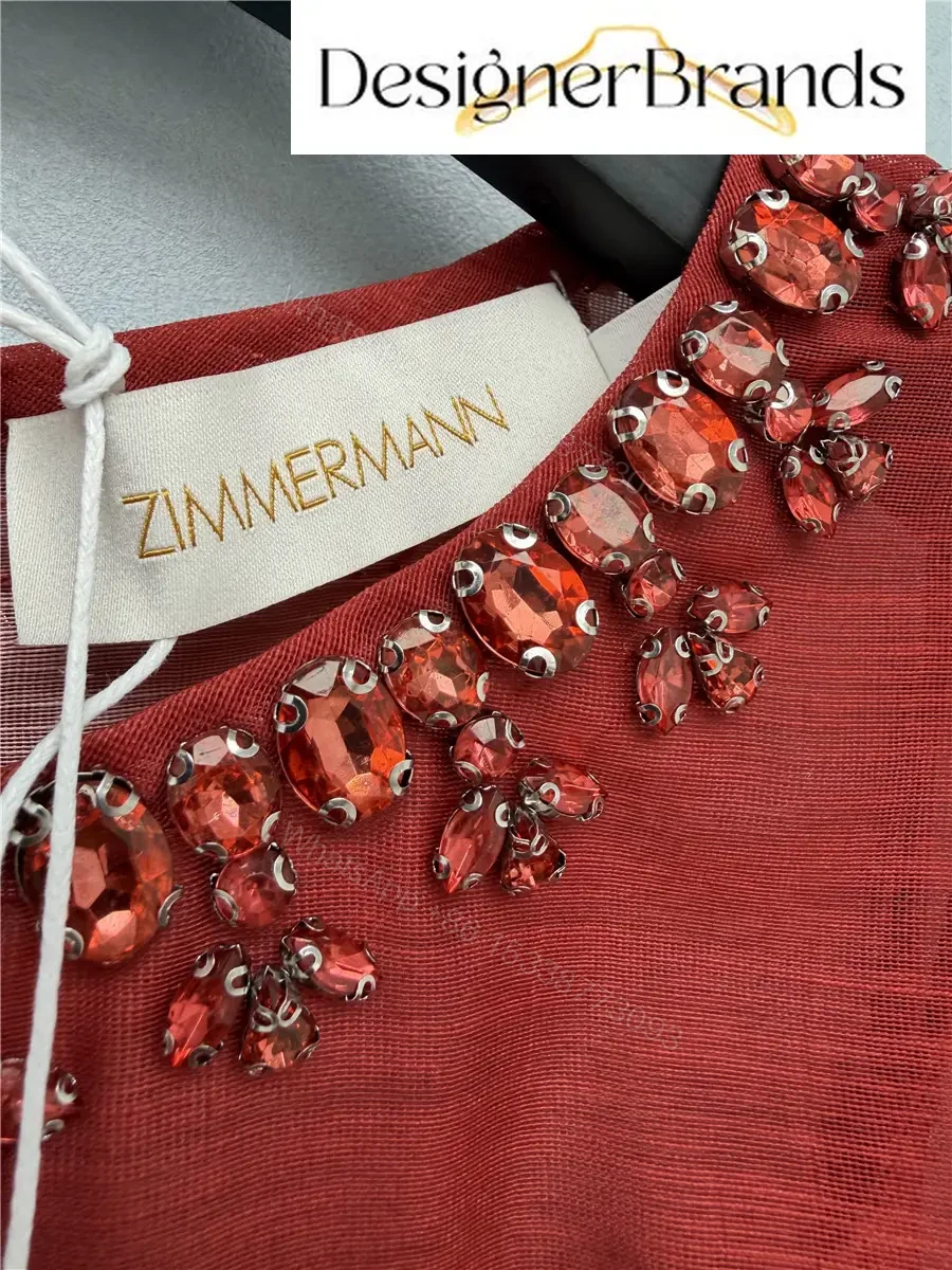 View 2 of Zimmermann Alchemy Peplum Mini Dress