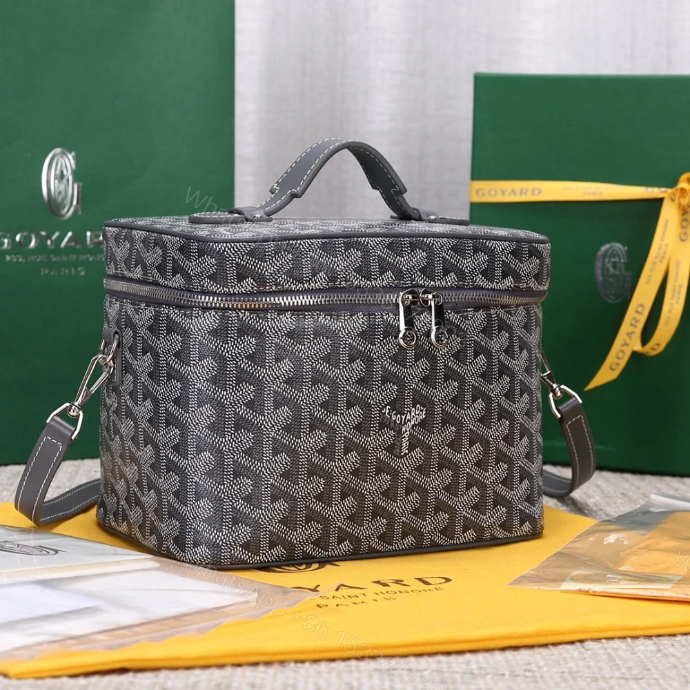 View 5 of 高仿Goyard*Muse系列MUSEVA5單價盒子包灰色免檢版